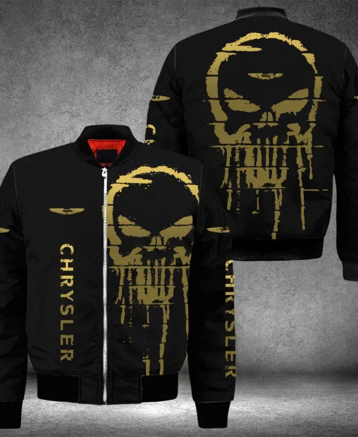 Family Car Bomber Jacket, Rugged Everyday Bomber Style CAR517101325113 - Yellow