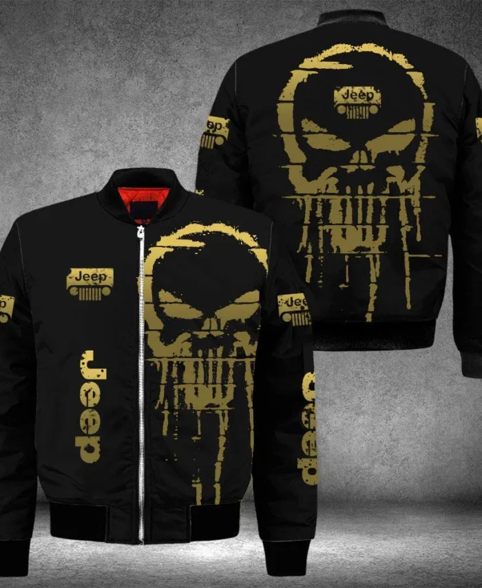 Utility 4x4 Manufacturer Bomber Jacket, Street Spirit Rugged Bomber CAR517101325118 - Yellow