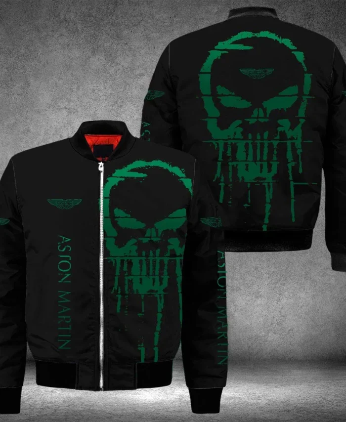 Elegant Grand Tourer Bomber Jacket, Garage-Ready Bomber Comfort CAR517101325135 - Green
