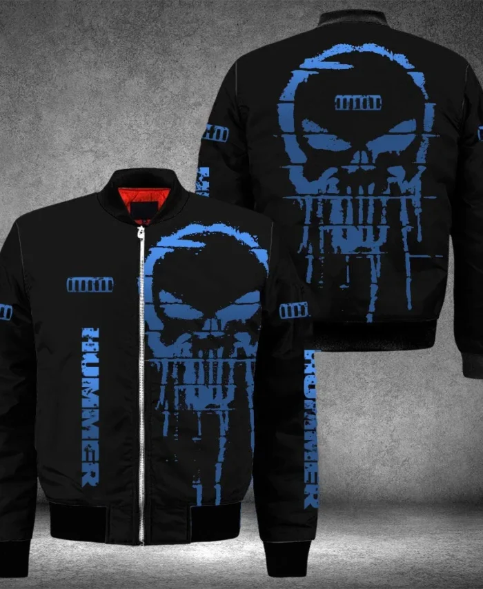 Adventure 4x4 Bomber Jacket, Motorcycle Spirit Bomber Style CAR517101325136 - Blue
