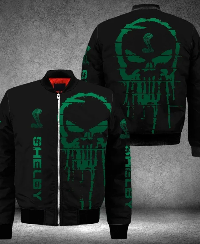 Iconic Performance Car Bomber Jacket, Auto Spirit Bomber Jacket CAR517101325139 - Green