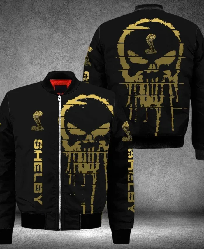 Iconic Performance Car Bomber Jacket, Auto Spirit Bomber Jacket CAR517101325139 - Yellow