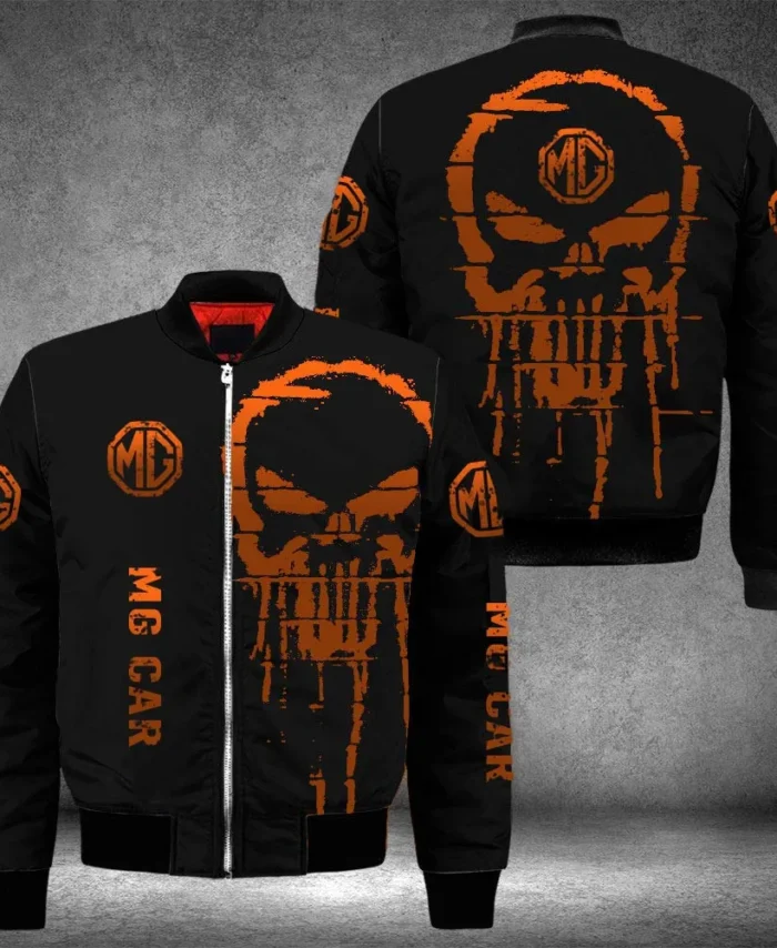 Urban Hatchback Bomber Jacket, Rugged Bomber for Gearheads CAR517101325145 - Orange