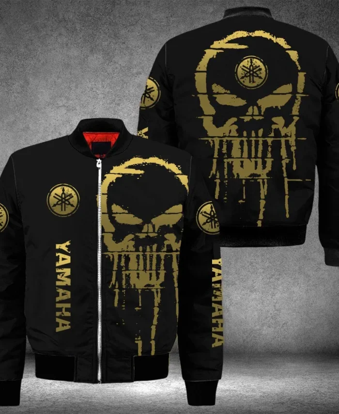 Motorcycle Bomber Jacket, Rider Lifestyle Bold Bomber CAR517101325146 - Yellow