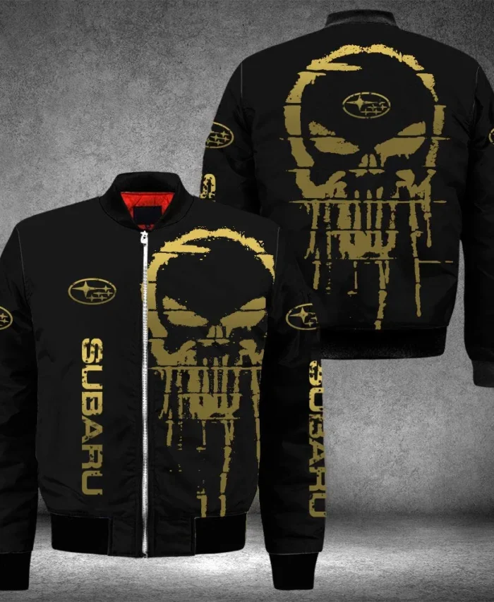 Outdoor Lifestyle Vehicle Bomber Jacket, Bold Look Bomber Strength CAR517101325150 - Yellow