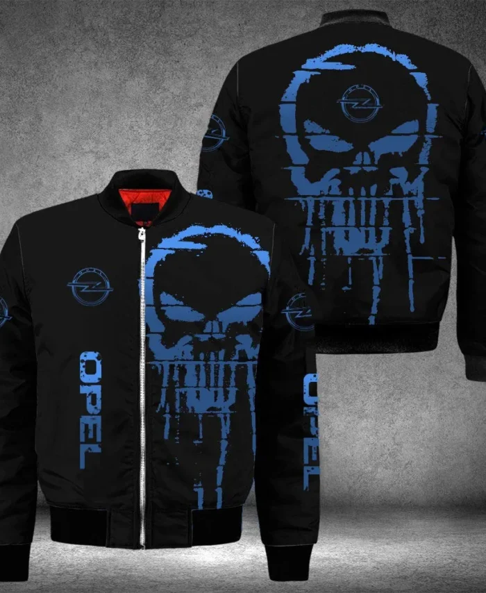 Family Vehicle Bomber Jacket, Motorcycle Spirit Bomber Style CAR517101325151 - Blue