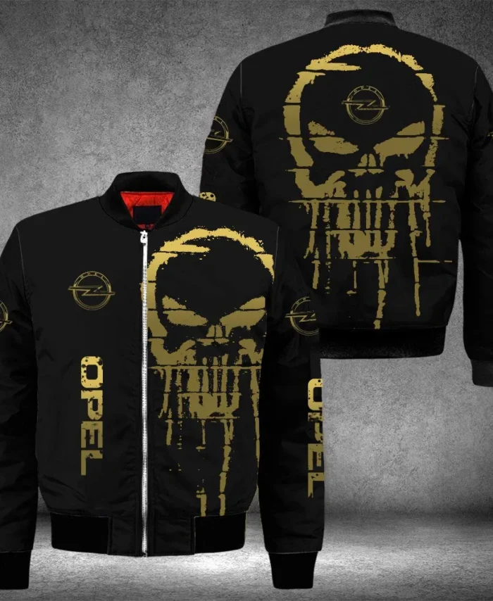 Family Vehicle Bomber Jacket, Motorcycle Spirit Bomber Style CAR517101325151 - Yellow