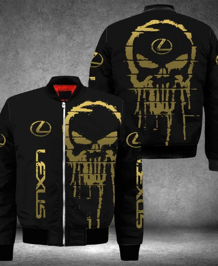 Luxury Car Bomber Jacket, Auto Spirit Bomber Jacket CAR517101325160 - Yellow