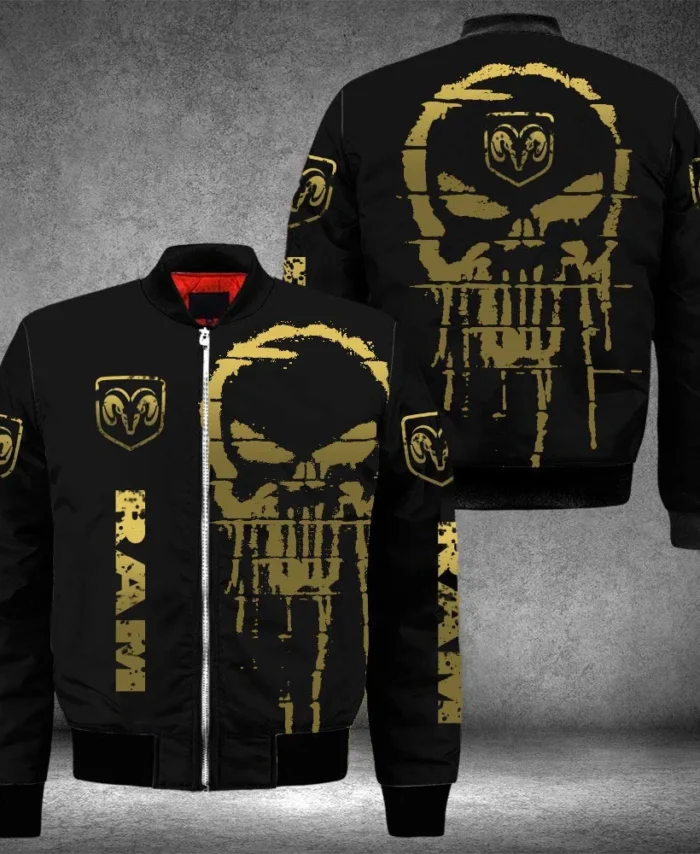 Professional Hauling Truck Bomber Jacket, Durable Bomber for Enthusiasts CAR517101325162 - Yellow