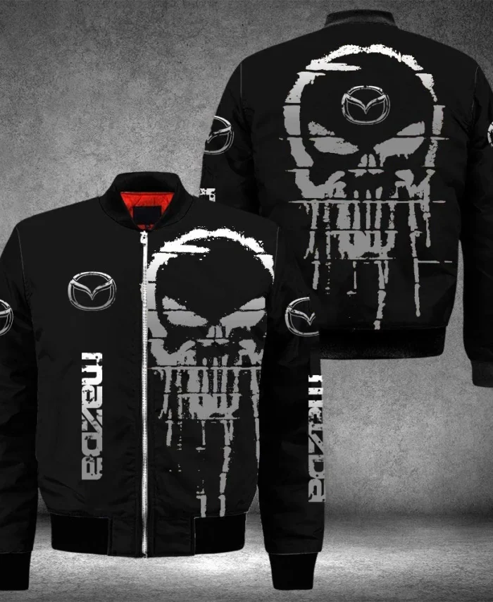 Crossover SUV Bomber Jacket, Rugged Bomber for Gearheads CAR517101325169 - White