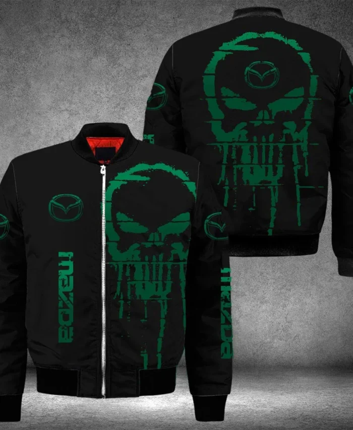Crossover SUV Bomber Jacket, Rugged Bomber for Gearheads CAR517101325169 - Green