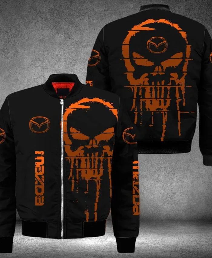 Crossover SUV Bomber Jacket, Rugged Bomber for Gearheads CAR517101325169 - Orange